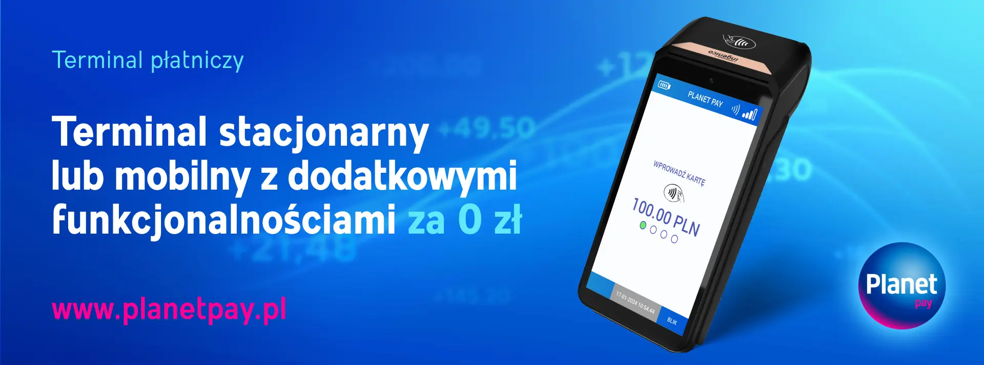 Terminal płatniczy Planet Pay