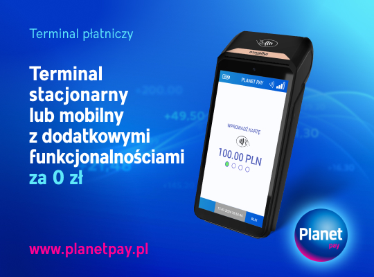 Terminal płatniczy Planet Pay