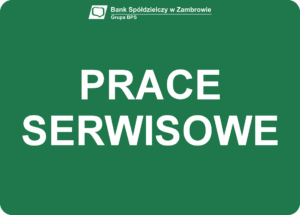 baner prace serwisowe