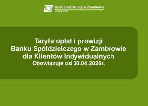 tabela oprocentowania